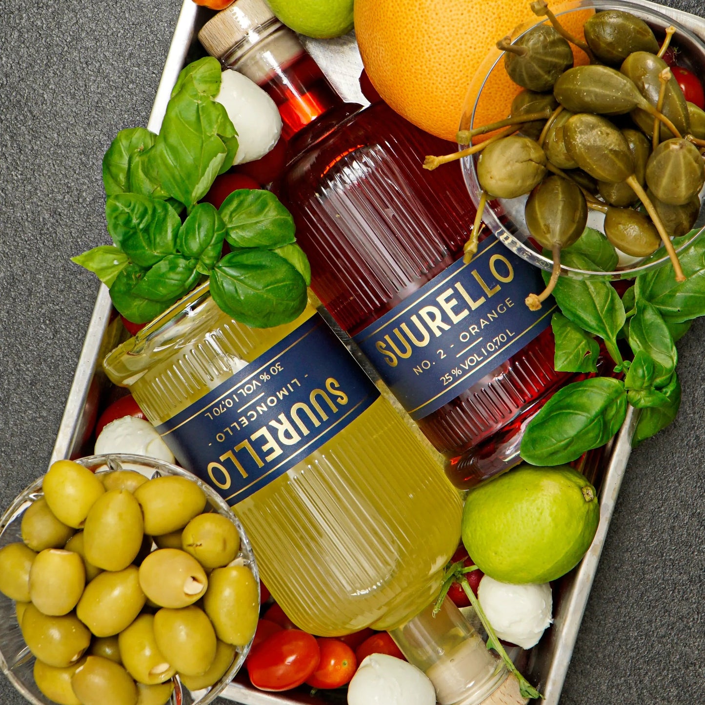 Suurello Aperitif Apero Aperitivo Limoncello Bitter Orange Likör